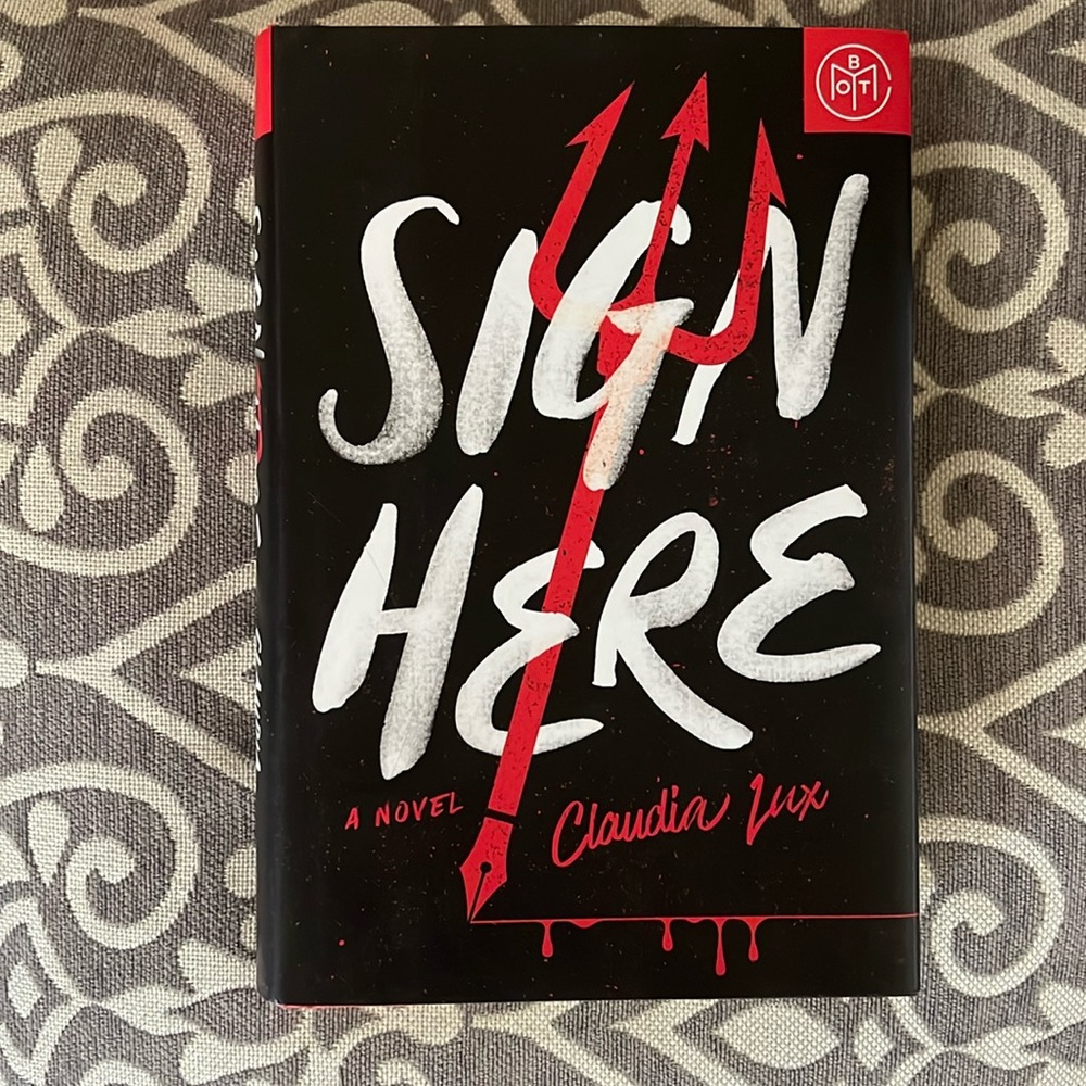SIGN HERE by Claudia Lux